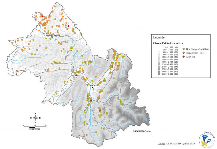 Cartographie avec Département 13 Carte