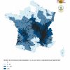Cartographies De Présence De L'ambroisie En France concernant Nombre De Régions En France 2017