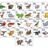 Cartoon Alphabet Animal Apprendre Graphique Avec Une Illustration Des  Animaux De Dessin Animé Pour Chaque Lettre Et Les Majuscules Et Les  Minuscules concernant Apprendre Le Nom Des Animaux