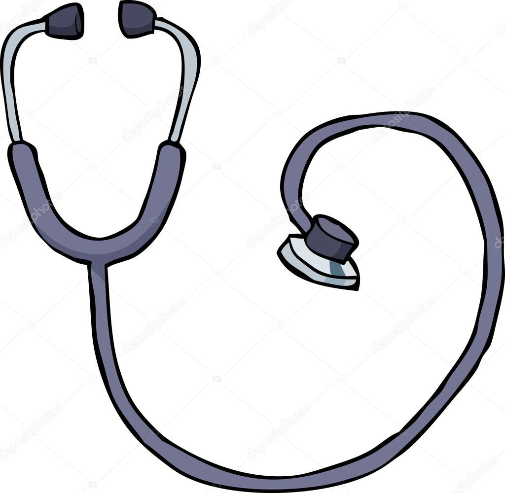 Cartoon Doodle Stethoscope — Stock Vector © Dedmazay #100038232 à Stéthoscope Dessin
