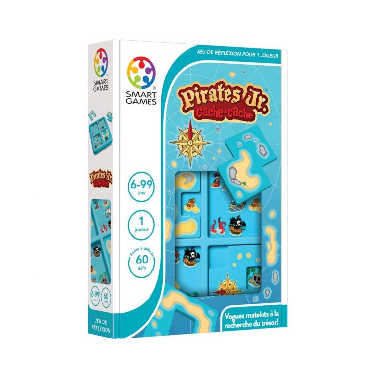 Casse-Tête Cache-Cache Pirates Jr Smartgames Pour Enfant Dès à Jeux En Ligne 6 Ans