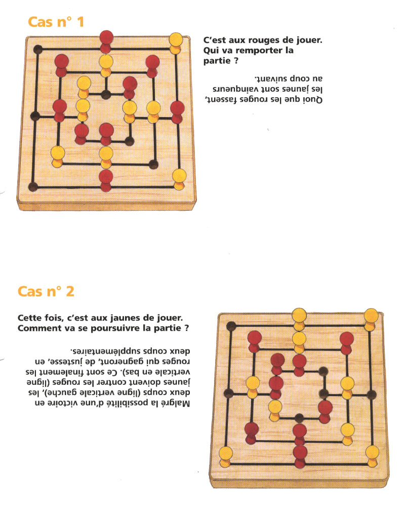 Casse-Tête - Divers - La Marelle Ou Le Moulin - N° 54 destiné Jeux A Deux En Ligne 