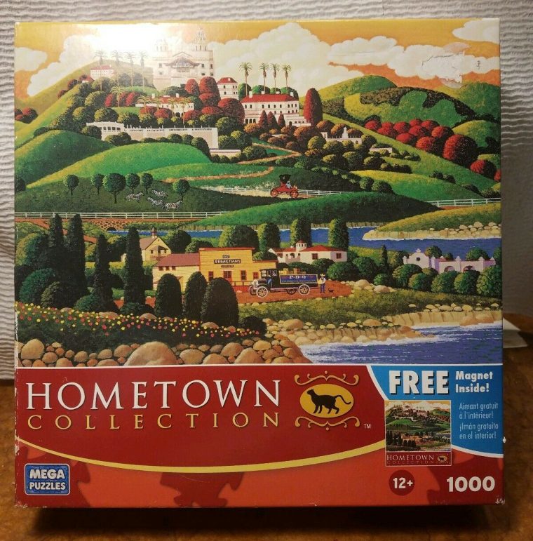 "castle Drive" A Mega 1000 Piece Hometown Collection Jigsaw Puzzle By  Heronim destiné Puzzle Photo Gratuit