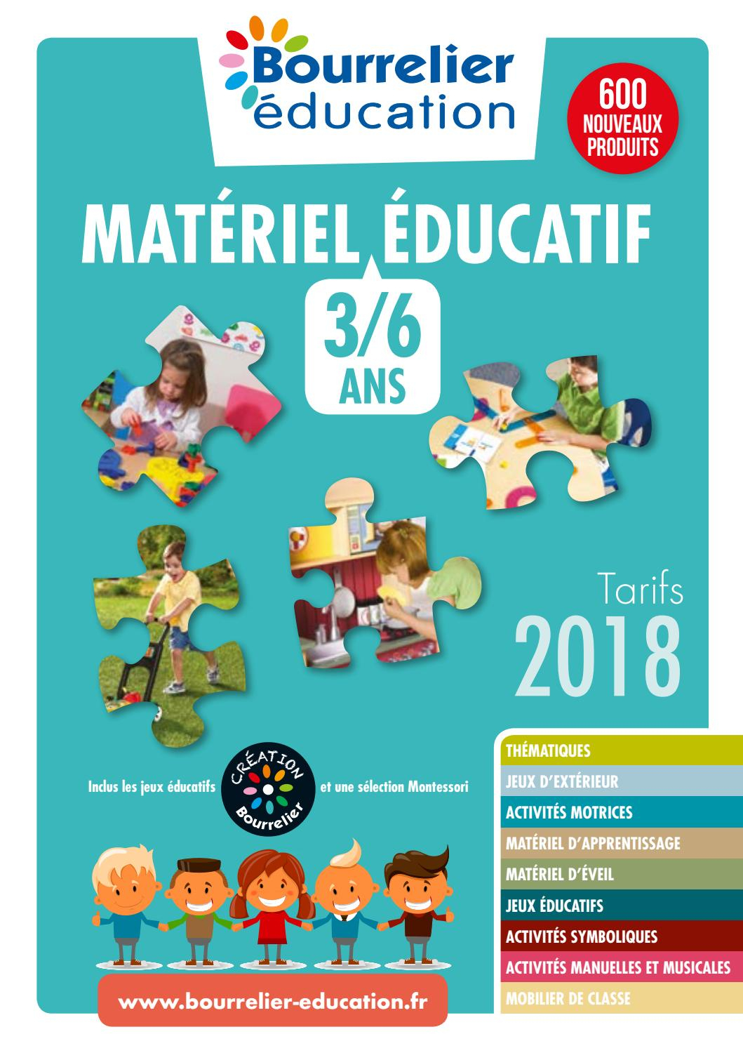 Catalogue Bourrelier Education 3 6 Ans 2018 By Bourrelier à Jeux Educatif Gs