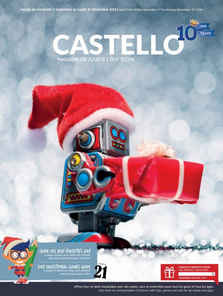 Catalogue De Noël 2018 – Castello By Castellojeu – Issuu à Jeux Educatif 10 Ans