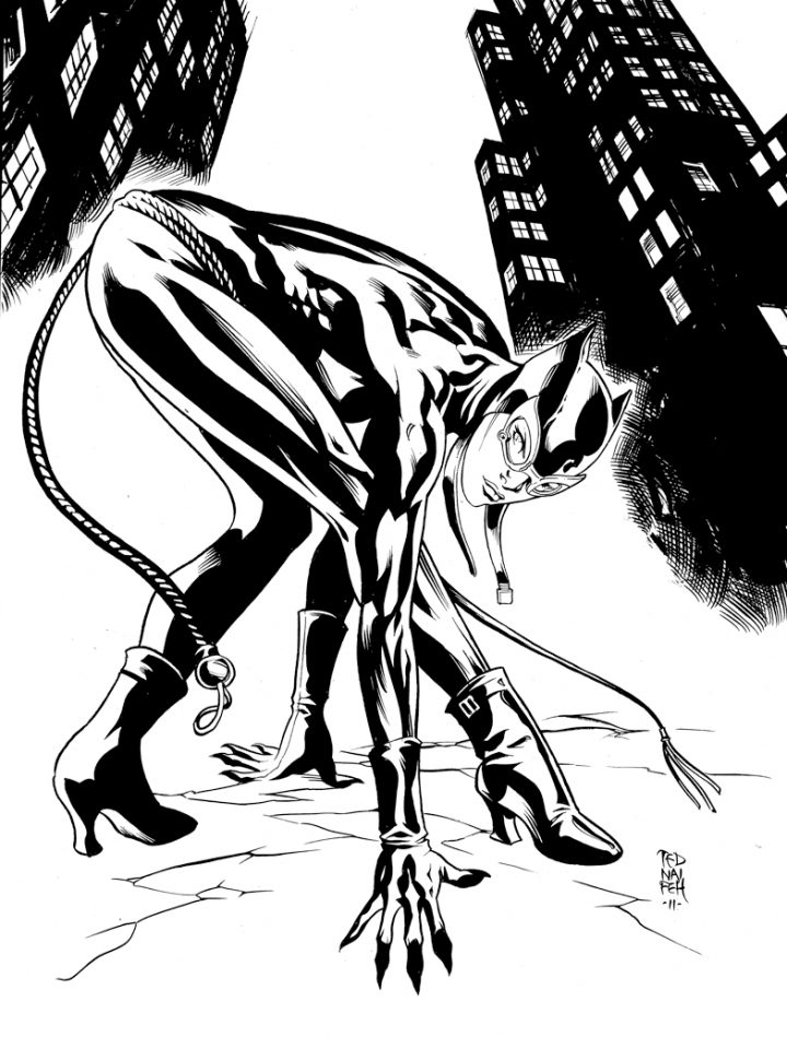 Catwoman #34 (Super-Héros) – Coloriages À Imprimer serapportantà Masque De Catwoman A Imprimer