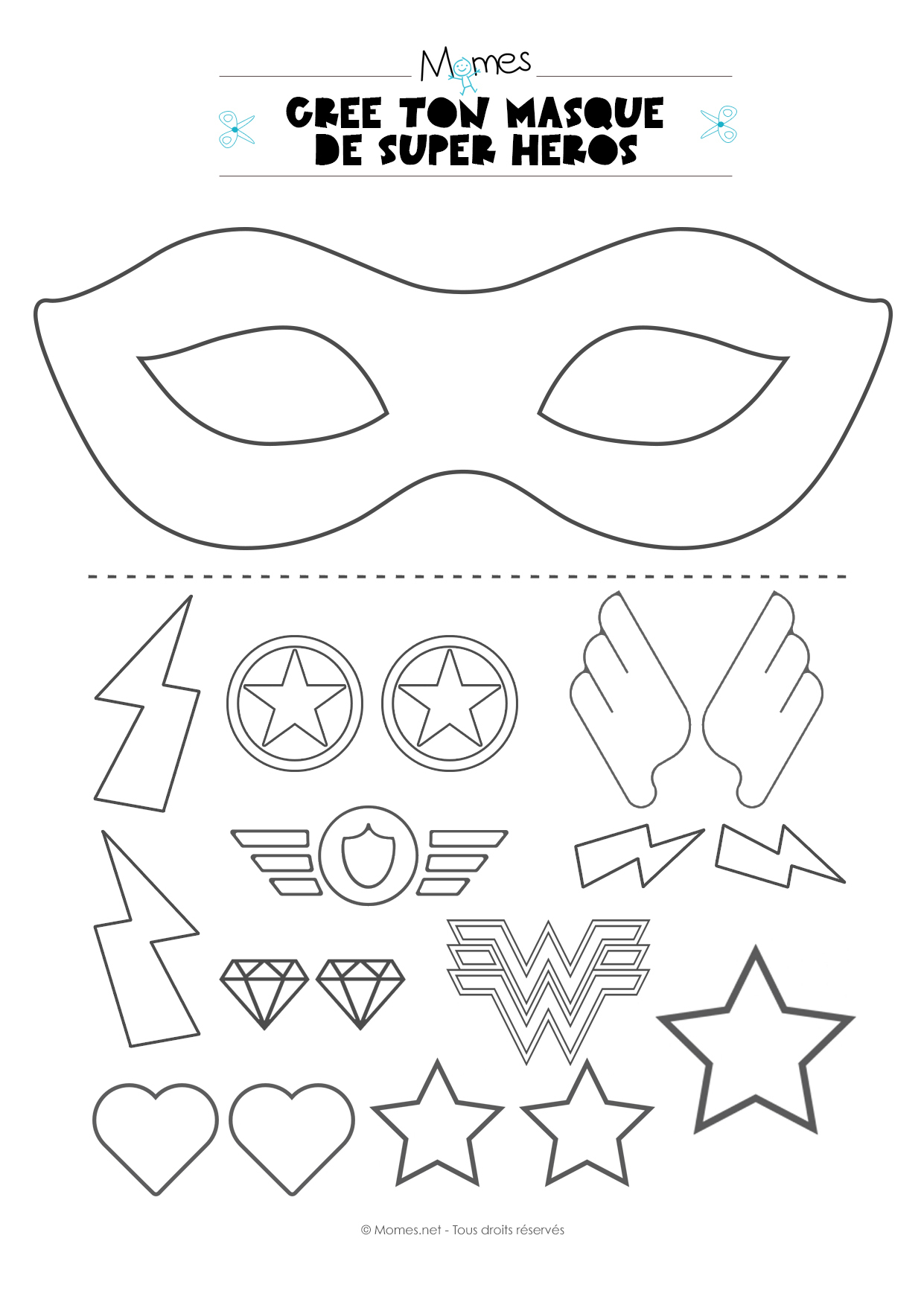 Catwoman Worksheet Printables | Printable Worksheets And intérieur Masque De Catwoman A Imprimer
