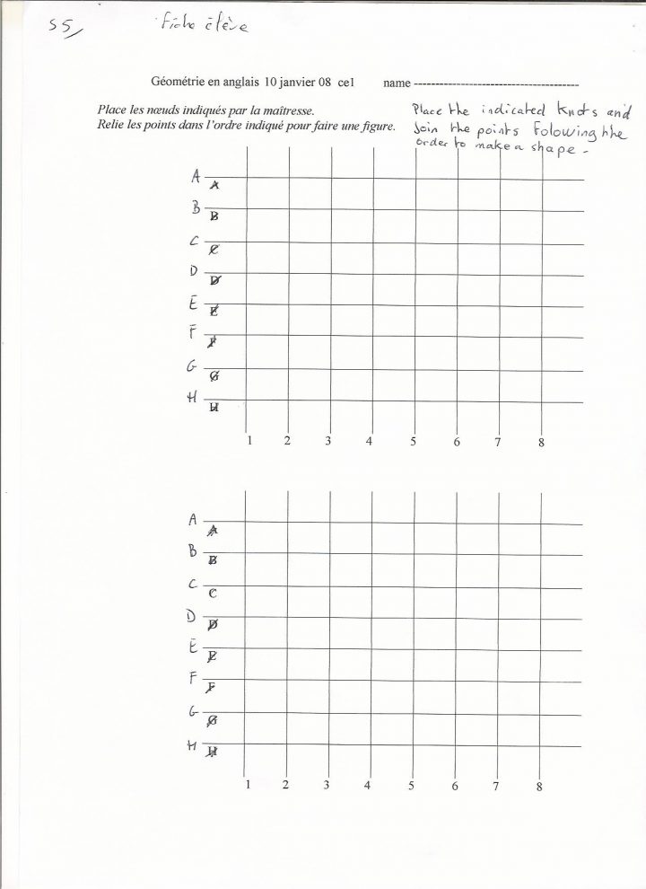 Ce1/mathématiques – Inspection Des Écoles Françaises D encequiconcerne Reproduction Sur Quadrillage Ce1