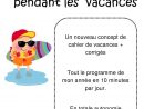Ce2 - 3Ème Primaire - Cahiers De Vacances Dys À Imprimer pour Carnet De Vacances À Imprimer