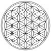 Cercles Géométriques Rosaces - Mandalas Avec Motifs serapportantà Rosace A Imprimer