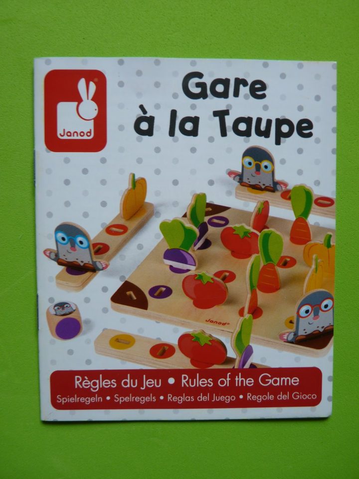 Chagaz'. Et Vous?: Gare À La Taupe – Janod – Jeu De Rapidité à Jeu De La Taupe