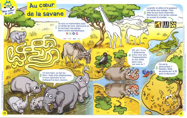 Chaleur De Savane | Armelle Pêle-Mêle avec Jeux De Savane