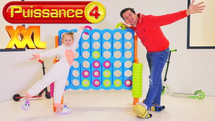 Challenge Puissance 4 Xxl • Jeu De Société Puissance 4 Géant – Studio  Bubble Tea avec Jeux Du Puissance 4