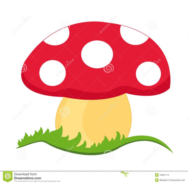 Champignon De Couche Magique Illustration Stock destiné Dessiner Un Champignon