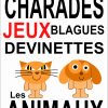 Charades Et Devinettes Sur Les Animaux. Jeux Et Blagues Pour Enfants. encequiconcerne Jeux De Lettres Enfants