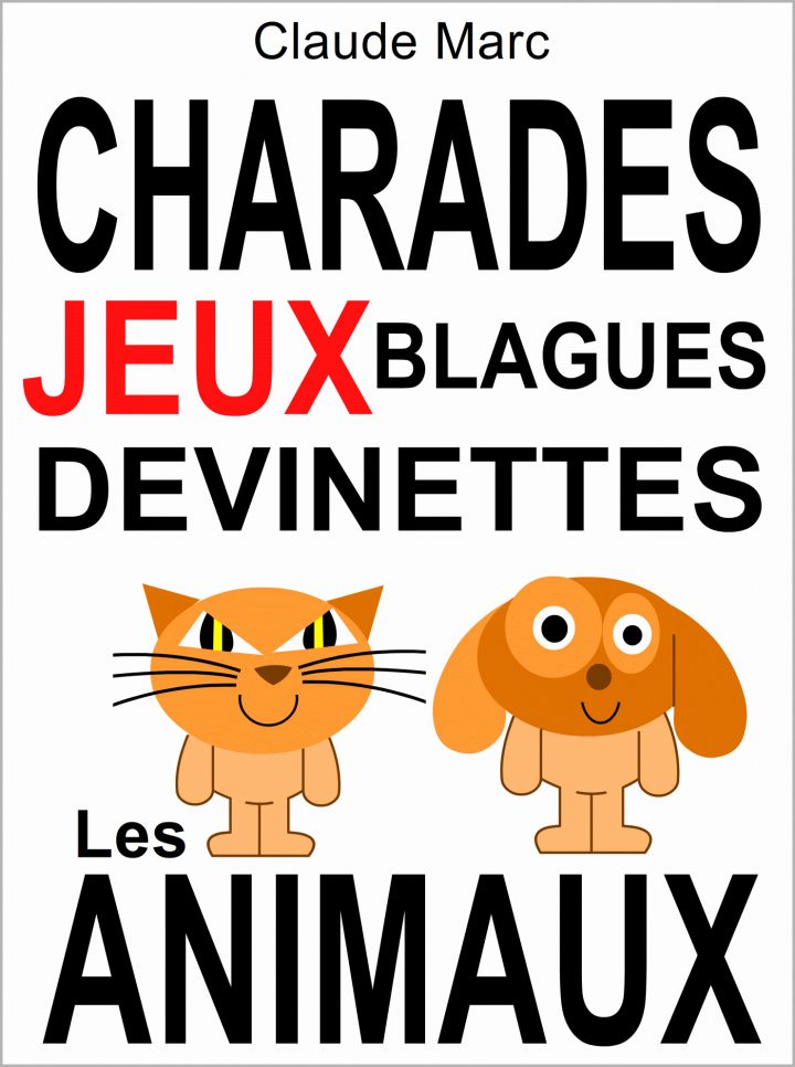 Charades Et Devinettes Sur Les Animaux. Jeux Et Blagues Pour Enfants. encequiconcerne Jeux De Lettres Enfants