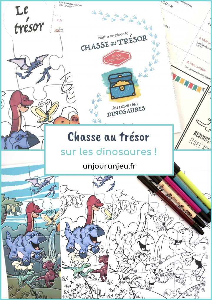 Chasse Au Trésor À Imprimer Immédiatement Sur Les Dinosaures destiné Jeux À Imprimer 6 Ans