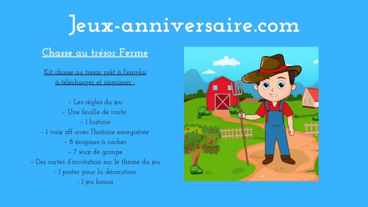 Chasse Au Trésor Ferme À Imprimer : "catastrophe À La Ferme De Fernand !"  8/10Ans serapportantà Jeux D Animaux De La Ferme