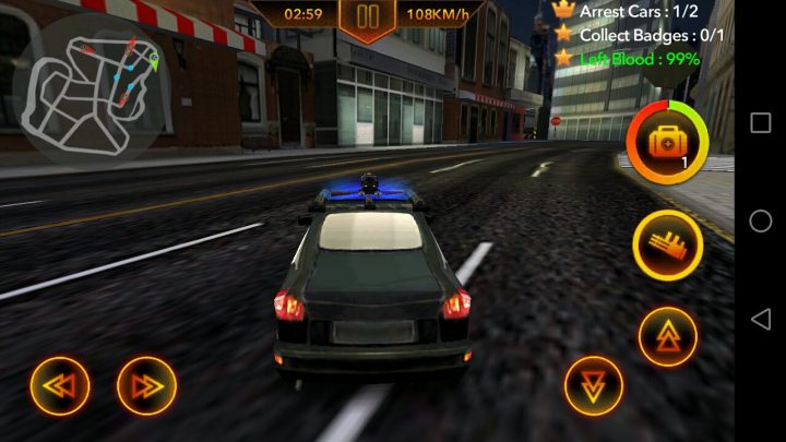 Chasse De Voiture De Police 1.0.4 – Télécharger Pour Android à Jeu De Voitur