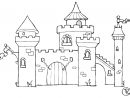Chateau #141 (Bâtiments Et Architecture) – Coloriages À Imprimer concernant Chateau De Princesse Dessin