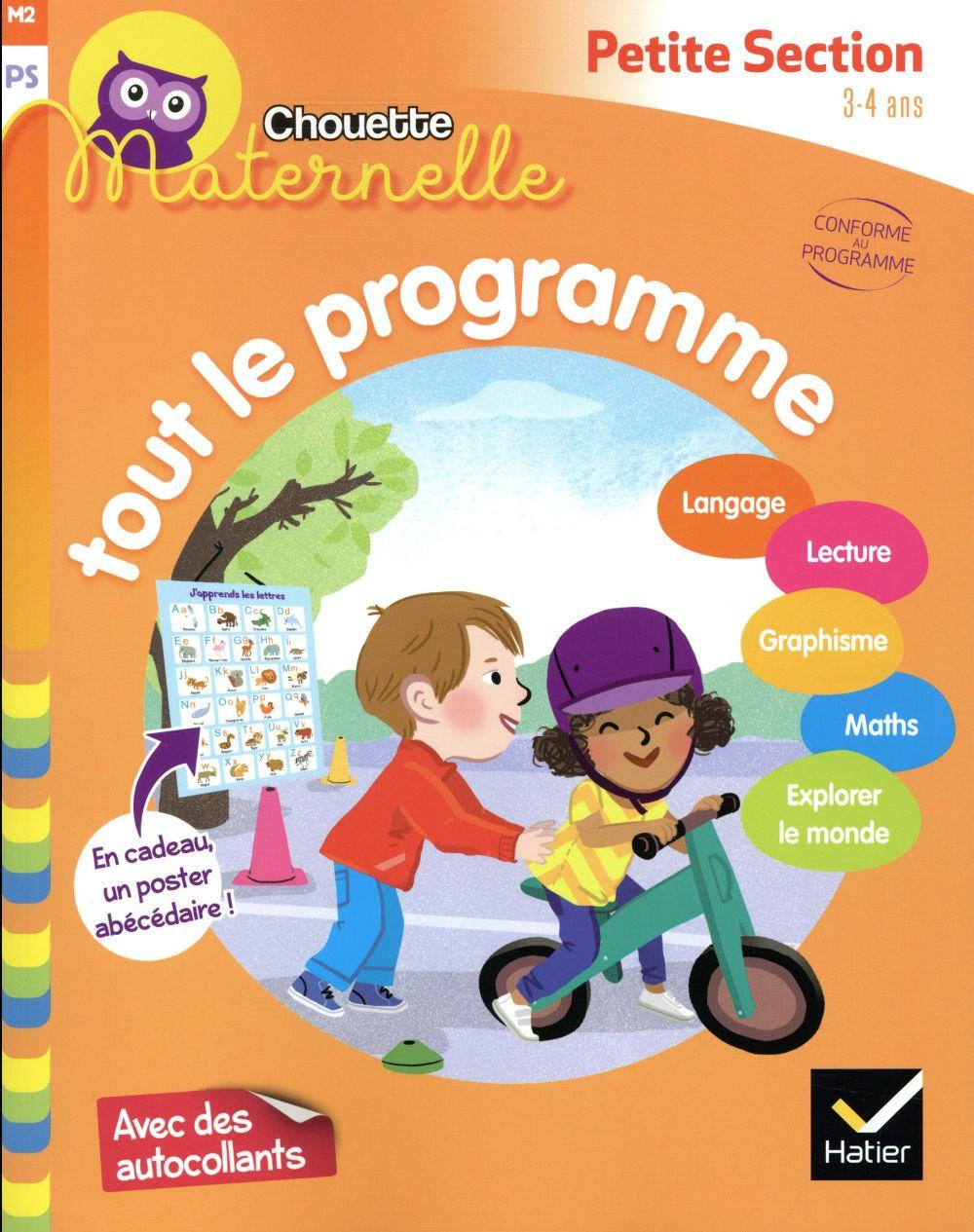 Chouette Maternelle ; Tout Le Programme ; Petite Section intérieur Livre Graphisme Maternelle