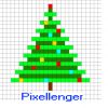 Christmas Tree Simple Pixel Art | For Kids - Read, Play, Create! intérieur Pixel Art De Noël