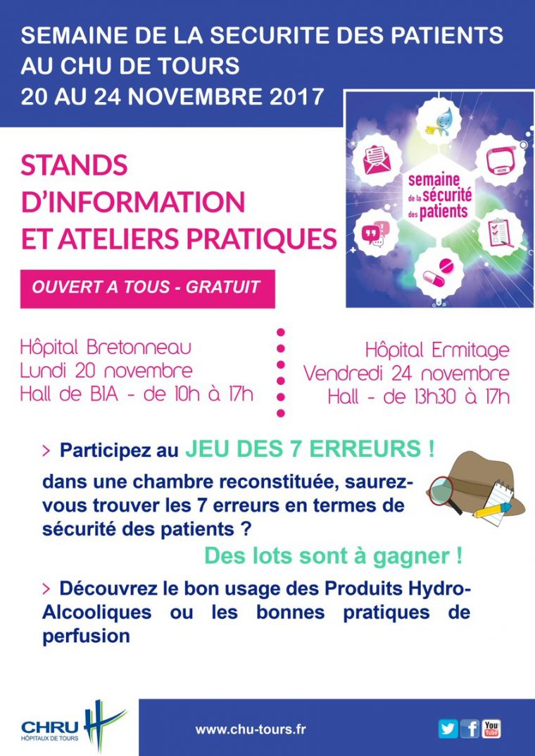 Chrutours On Twitter: "semaine De La Sécurité Des Patients serapportantà Jeux Des Erreurs Gratuit