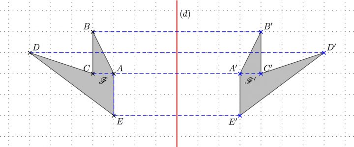 Cinquième : Symétrie tout Symétrie Quadrillage