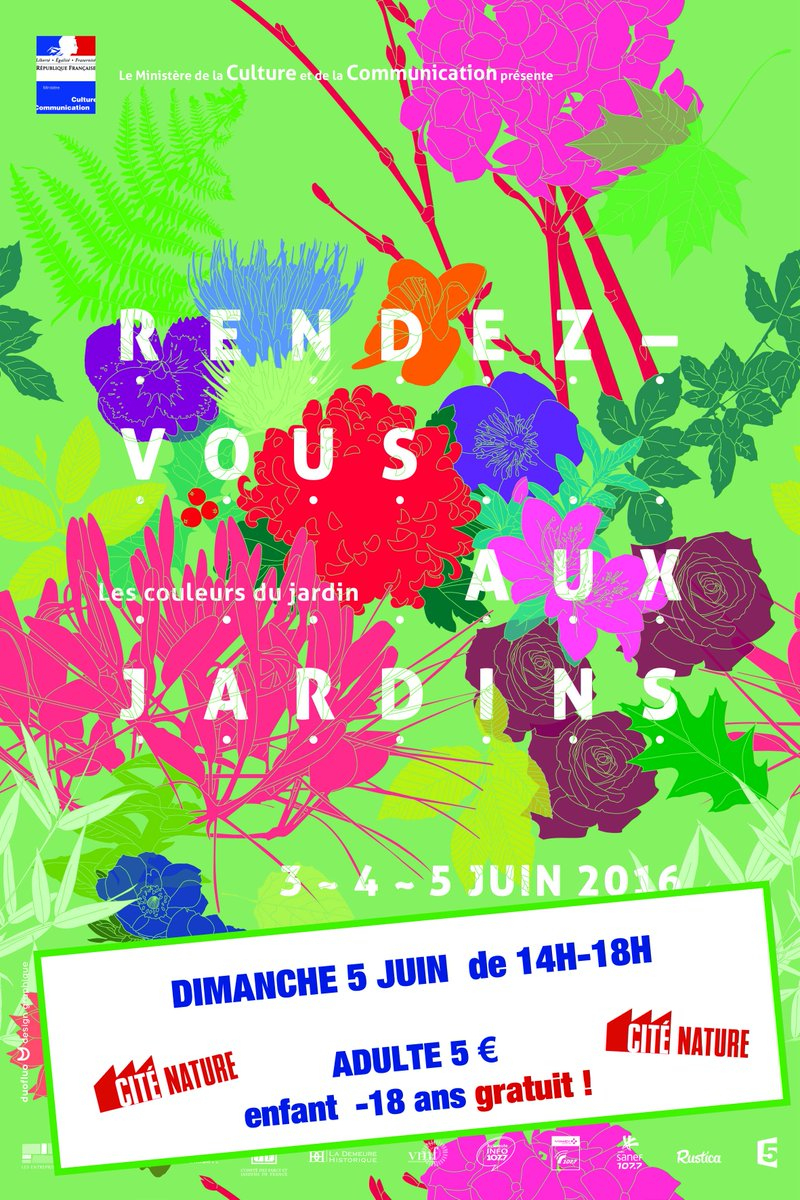 Cité Nature On Twitter: &amp;quot;dim 5 Juin Rdv Aux Jardins 14H-18H intérieur Jeux Enfant 5 Ans Gratuit 