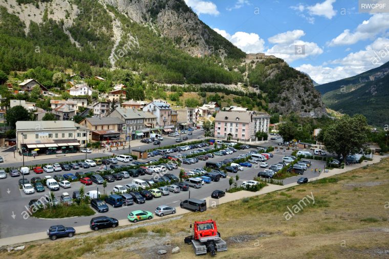 City View From Citadel Of Briancon With Buildings And encequiconcerne Region De France 2017