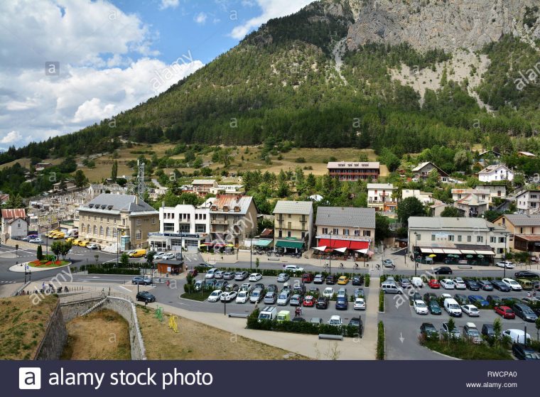 City View From Citadel Of Briancon With Buildings And tout Region De France 2017