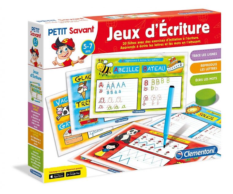 Clementoni – 62545.1 – Jeu Educatif – Jeux D'écriture -5 À 7 serapportantà Jeux Educatif 3 Ans