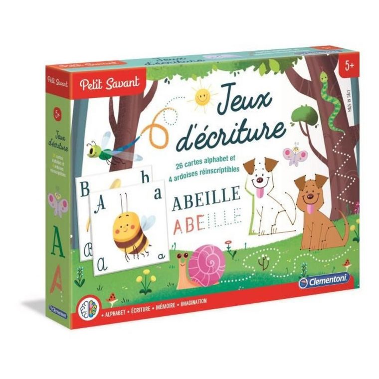 Clementoni Jeux Ecriture avec Jeux Educatif Enfant 6 Ans