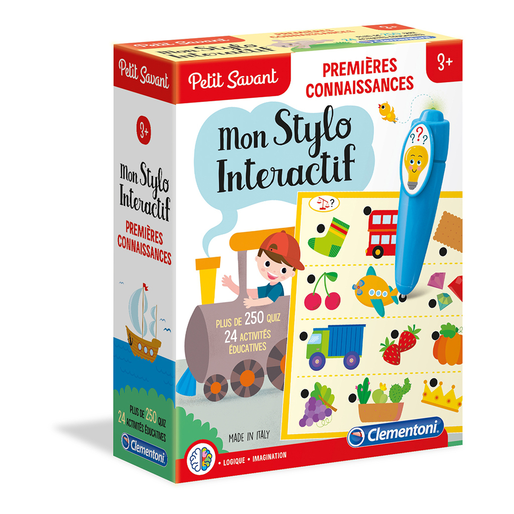 Clementoni - Petit Savant - Mon Stylo Interactif destiné Jeu Interactif 3 Ans 