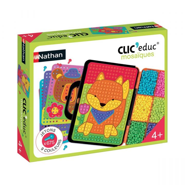 Clic Educ Mosaïques Nathan | Salle De Jeux En 2019 | Jeux intérieur Jeu Educatif 4 Ans