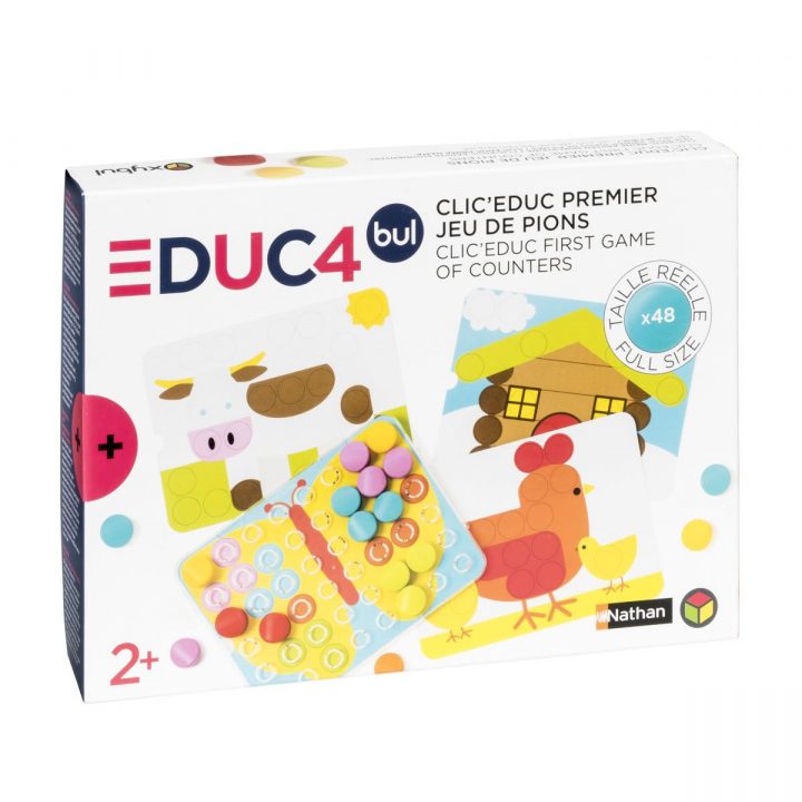 Clic Educ Premier Jeu De Pions Educabul Création Oxybul dedans Jeux Gratuit Garcon 5 Ans