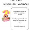 Cm1 – 4Ème Primaire - Cahiers De Vacances Dys serapportantà Cahier De Vacances À Imprimer