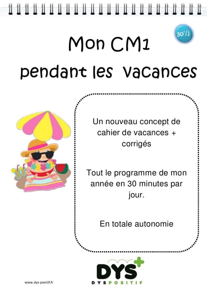 Cm1 – 4Ème Primaire – Fiches À Imprimer Dys | Cahier De serapportantà Cahier De Vacances Gratuit A Imprimer