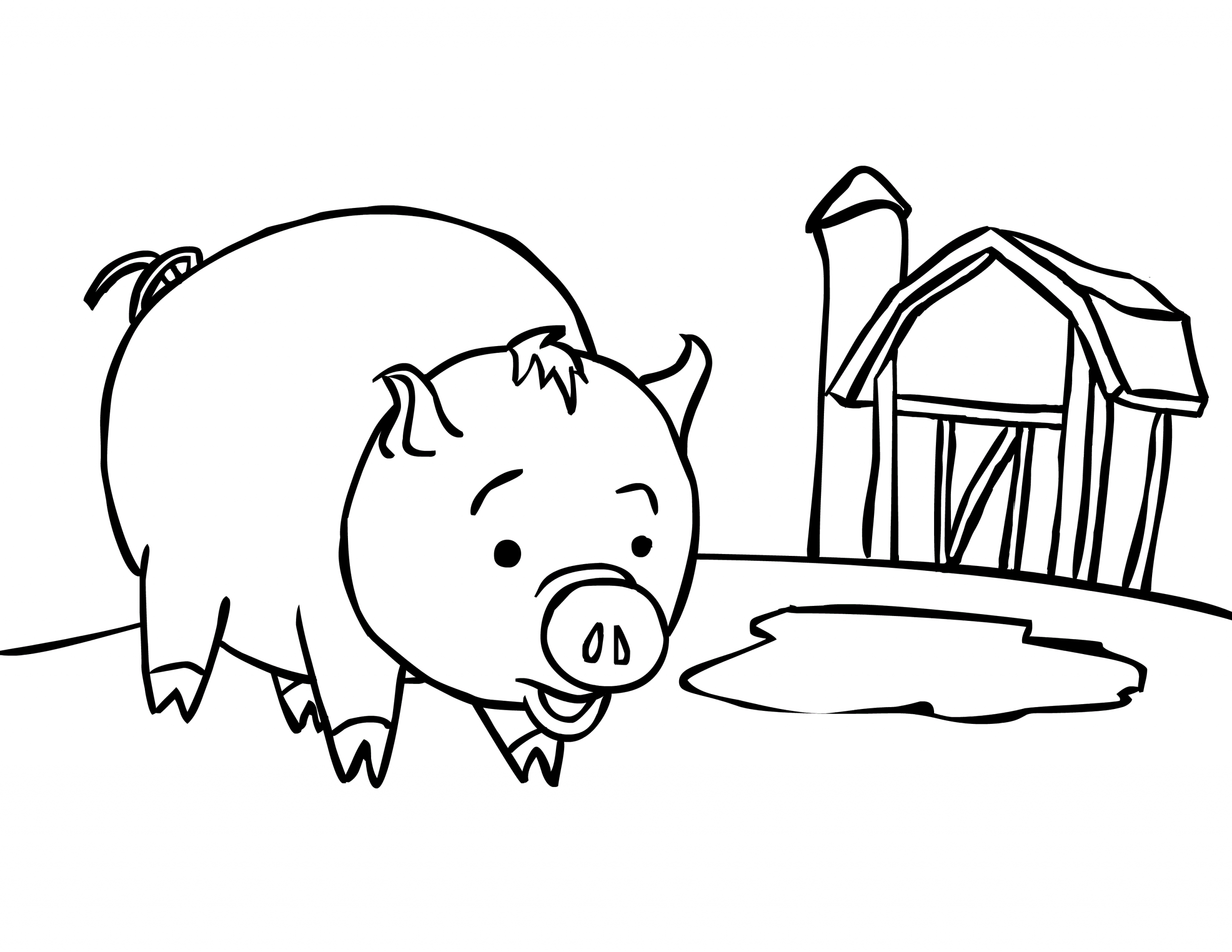 Cochon #11 (Animaux) – Coloriages À Imprimer à Dessin A Colorier Cochon 