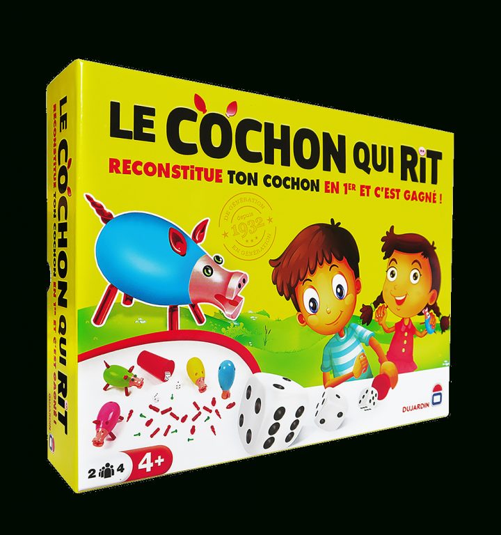 Cochon Qui Rit (Par 4) avec Jeux Pour Petit De 4 Ans