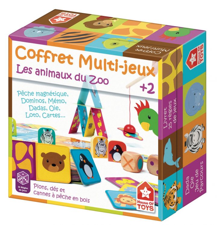 Coffret 25 Jeux Du Zoo – House Of Toys serapportantà Jeux 2 Ans En Ligne Gratuit