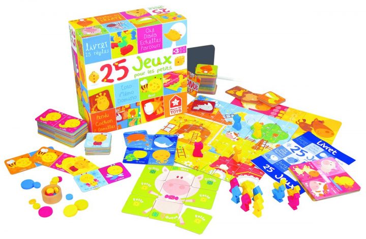 Coffret 25 Jeux Pour Enfants – Jeux Traditionnels Et Poker encequiconcerne Jeux Pour Petit Enfant