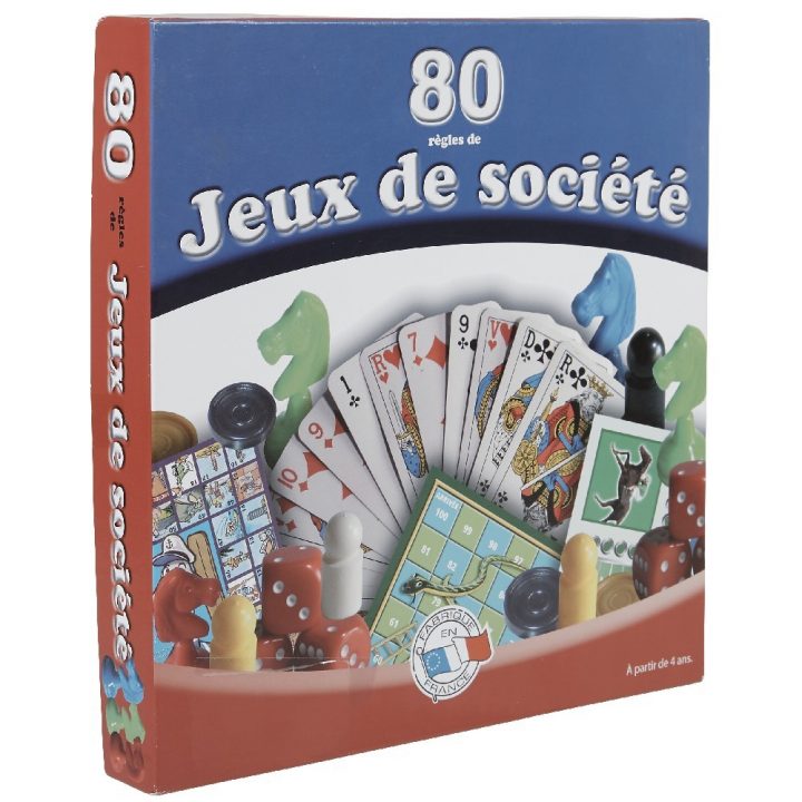 Coffret 80 Règles De Jeux De Société destiné Jeux Gratuit 4 Ans