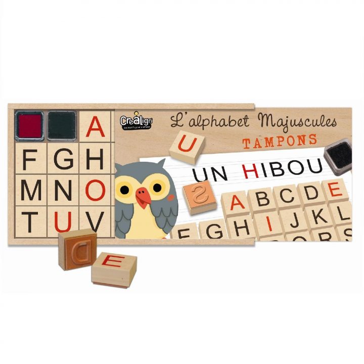 Coffret Alphabet Majuscule – Ouad intérieur L Alphabet En Majuscule