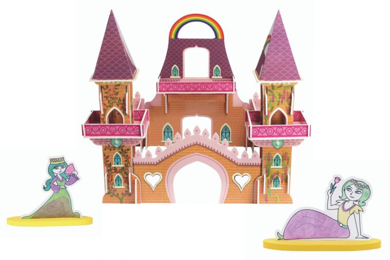 Coffret Château De Princesse – Construction Et Plastique serapportantà Chateau De Princesse Dessin