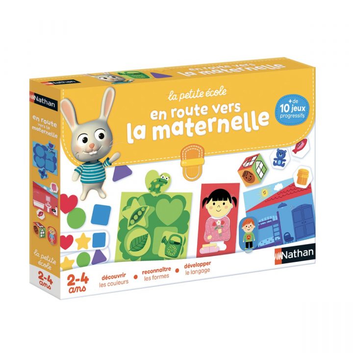 Coffret De Jeux En Route Vers La Maternelle à Jeux Apprentissage Maternelle