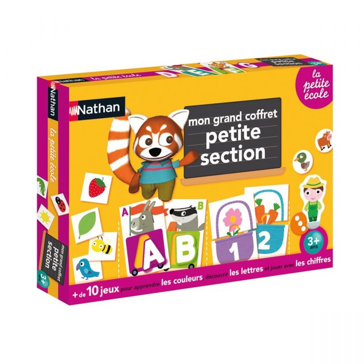 Coffret De Jeux Petite Section De Maternelle Nathan Pour avec Jeu Educatif 3 Ans