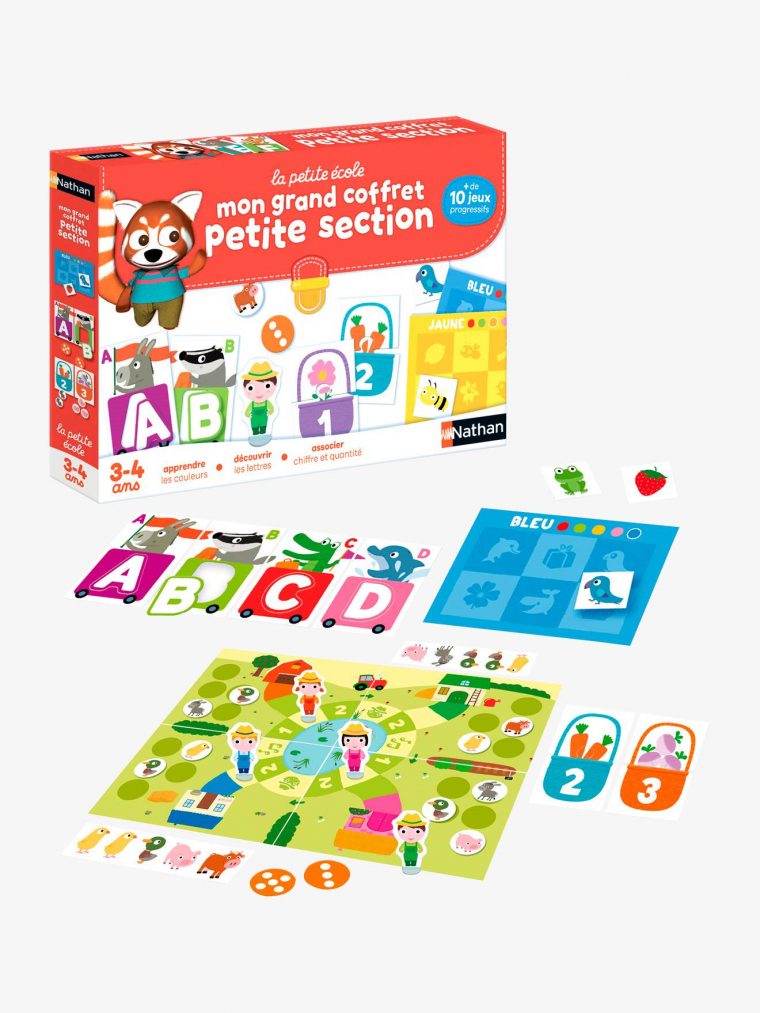 Coffret De Jeux Petite Section Nathan Multicolore – Nathan serapportantà Jeux Grande Section Maternelle Gratuit En Ligne