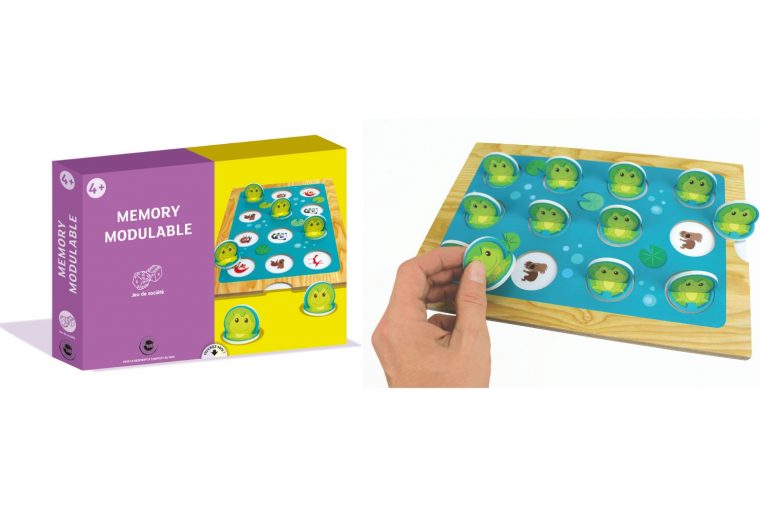 Coffret Jeu Memory Et Gommettes – Créer Un Jeu : Dominos serapportantà Jeu Memory Enfant