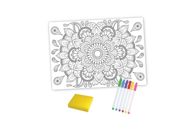 Coffret Mandala – Coloriage Magique Effaçable – Support Pré encequiconcerne Coloriage Chiffres 1 À 10